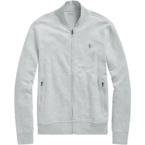 Baseball-inspirierter Zip-Through-Sweatshirt , Herren, Größe: 2XL - Polo Ralph Lauren - Modalova