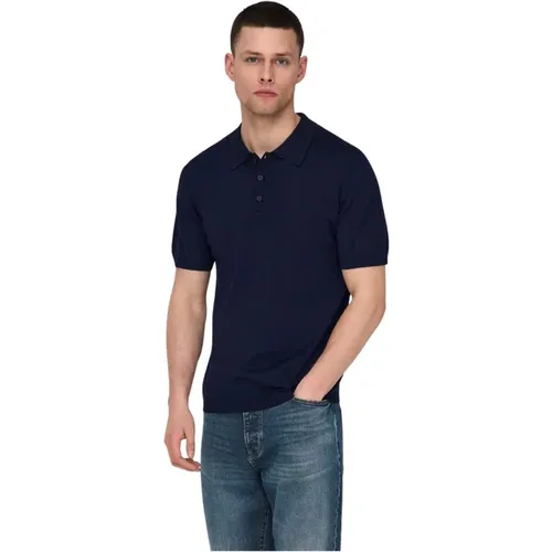 Lässiges Herren Polo Shirt , Herren, Größe: XL - Only & Sons - Modalova