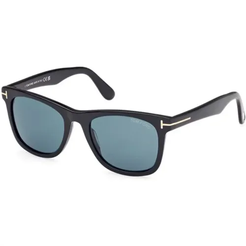 Green Lens Shiny Sunglasses , unisex, Sizes: 52 MM - Tom Ford - Modalova