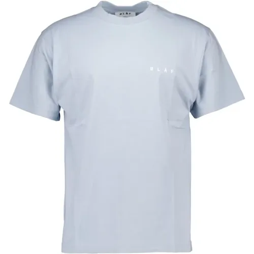 Light Face Tee T-Shirt , male, Sizes: L, XS, M, S - Olaf Hussein - Modalova