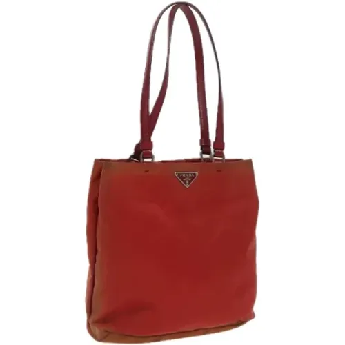 Pre-owned Tote Bags, female, , Size: ONE SIZE Pre-owned Nylon prada-bags - Prada Vintage - Modalova