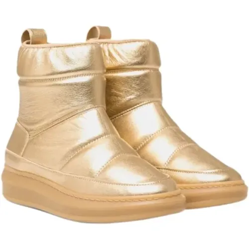 Moon metallic leather Boots , female, Sizes: 6 UK - Ivylee Copenhagen - Modalova