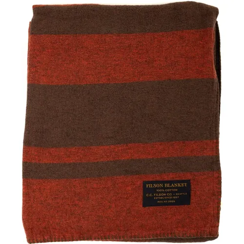 Winter Scarves, unisex, , Size: ONE SIZE Textiles Bear Throw Blanket - Filson - Modalova