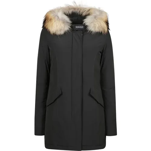 Arktische Waschbär Parka für ultimativen Luxus , Damen, Größe: XS - Woolrich - Modalova