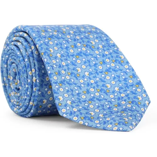 Ties, male, , Size: ONE SIZE Silk Tie for Men - Kiton - Modalova