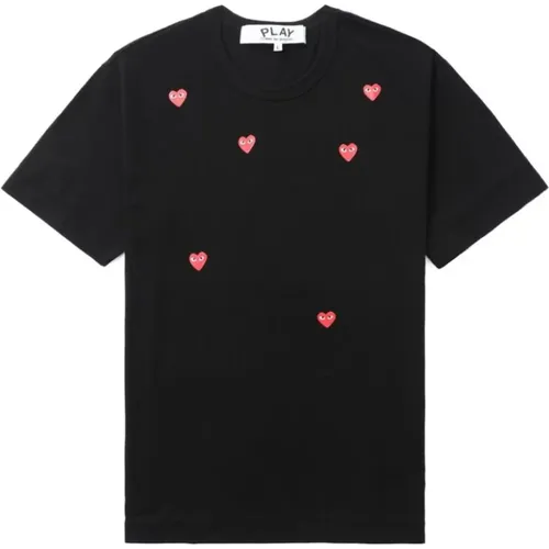 T-Shirts , male, Sizes: 2XL, M, L, S, XL - Comme des Garçons Play - Modalova