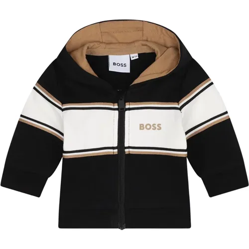 Schwarzes Baby-Outfit Hoodie Hose - Hugo Boss - Modalova