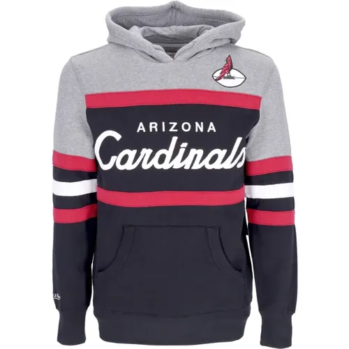 Hoodies, male, , Size: S Arizona Cardinals Hoodie - Mitchell & Ness - Modalova