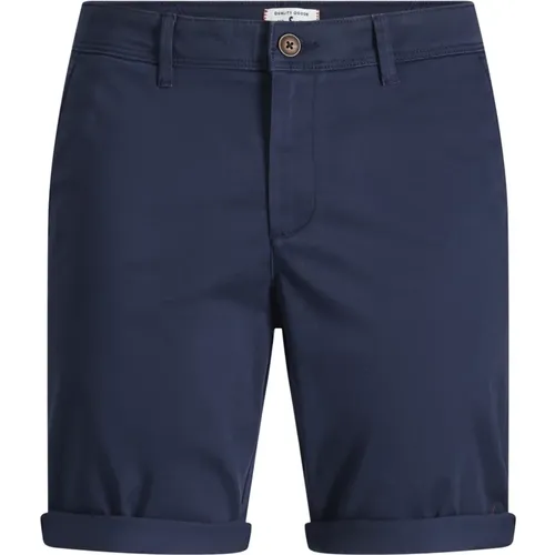 Herren Chino Shorts Solid , Herren, Größe: XL - jack & jones - Modalova