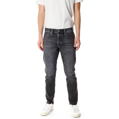 Slim Fit Mid Waist Jeans , Herren, Größe: W36 L34 - G-Star - Modalova