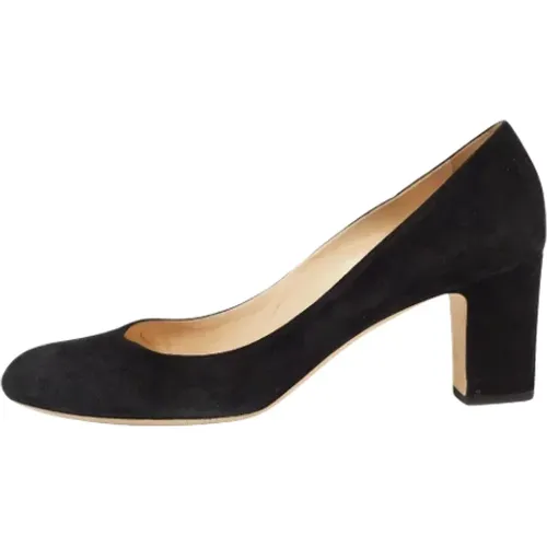 Pre-owned Suede heels , female, Sizes: 8 UK - Jimmy Choo Pre-owned - Modalova