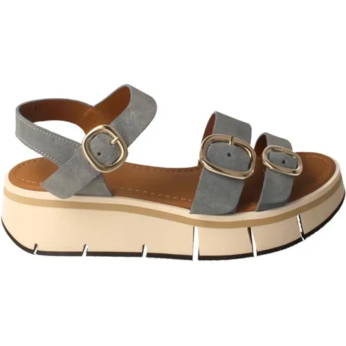 Flat Sandalen , Damen, Größe: 40 EU - CALCE - Modalova