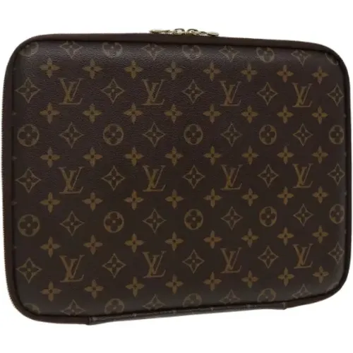 Pre-owned Accessories, male, , Size: ONE SIZE Pre-owned Canvas home-office - Louis Vuitton Vintage - Modalova