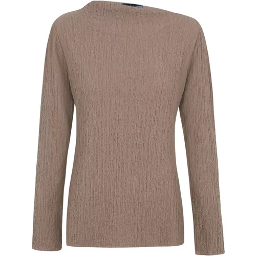 Asymmetric Long Sleeve Top , female, Sizes: S, XS, XL, L, 2XL, M - Cortana - Modalova