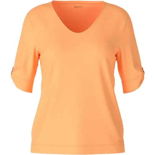 Bequemes Stilvolles T-Shirt , Damen, Größe: XL - Marc Cain - Modalova