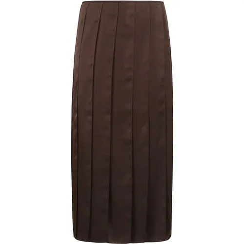 Midi Skirt with Ribbon Hem , female, Sizes: S - JW Anderson - Modalova