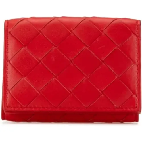 Pre-owned Wallets, female, , Size: ONE SIZE Pre-owned Leather wallets - Bottega Veneta Vintage - Modalova