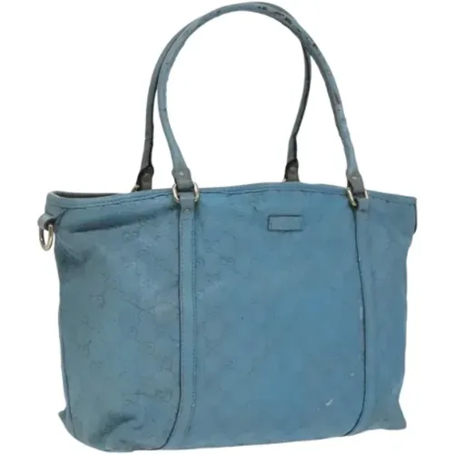 Pre-owned Tote Bags, female, , Size: ONE SIZE Pre-owned Leather totes - Gucci Vintage - Modalova