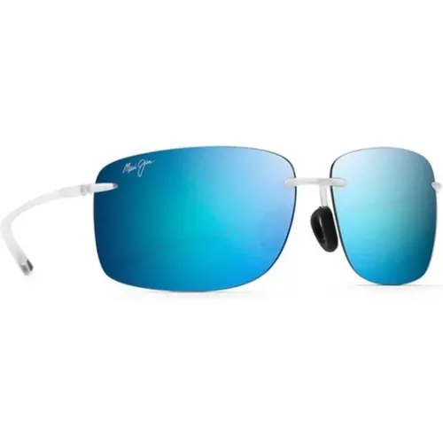 Modern Transparent Sunglasses for Men , male, Sizes: 62 MM - Maui Jim - Modalova