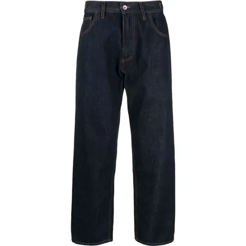 Blaue Denim Hose Klassischer Stil , Herren, Größe: W34 - YMC You Must Create - Modalova