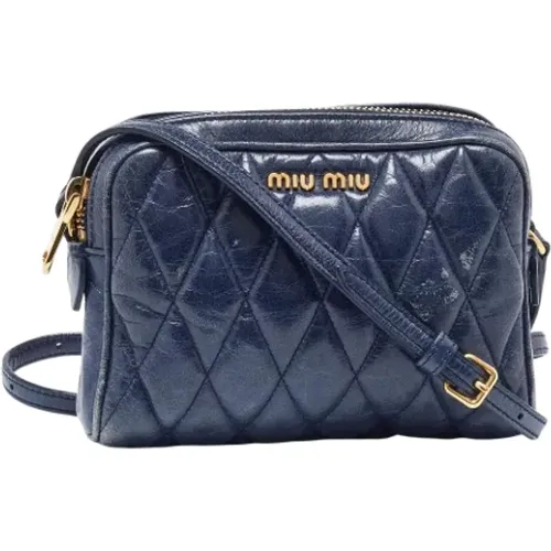 Pre-owned Leder schultertasche - Miu Miu Pre-owned - Modalova