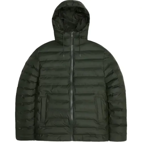 Pufferjacke für kaltes Wetter , unisex, Größe: S - Rains - Modalova