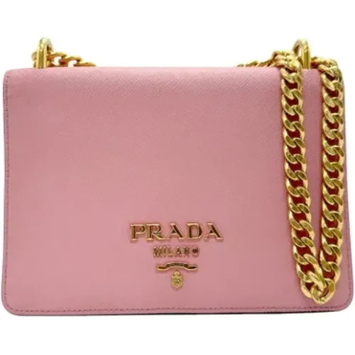 Pre-owned Cross Body Bags, female, , Size: ONE SIZE Pre-owned Leather prada-bags - Prada Vintage - Modalova