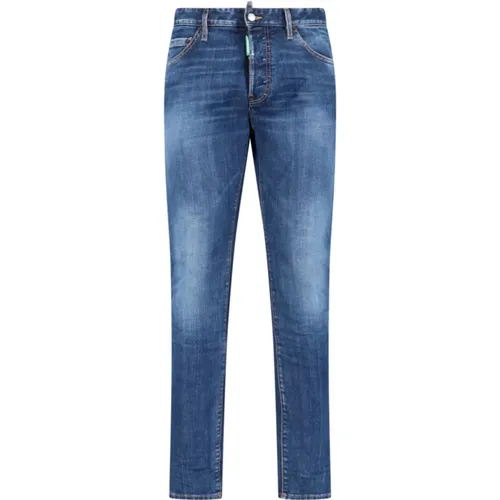 Klassische Blaue Denim Jeans , Herren, Größe: XL - Dsquared2 - Modalova