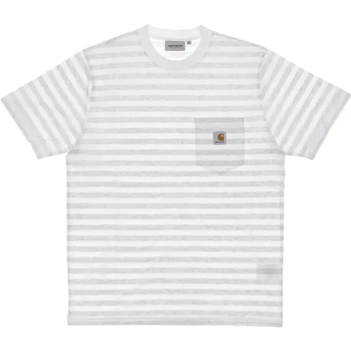 Gestreiftes Taschen T-Shirt - Carhartt WIP - Modalova