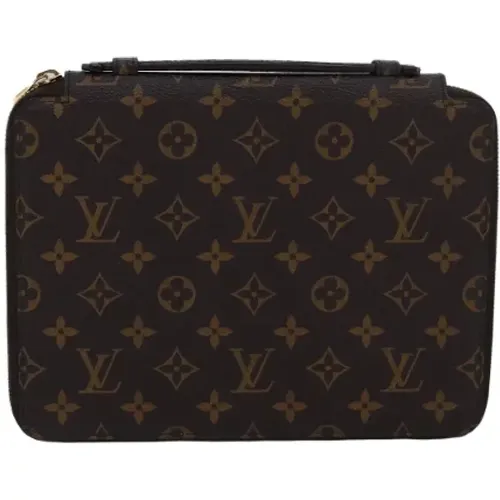 Pre-owned Canvas clutches , female, Sizes: ONE SIZE - Louis Vuitton Vintage - Modalova