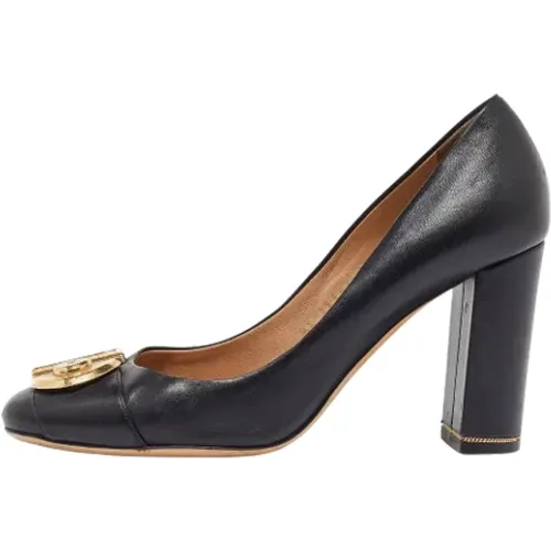 Pre-owned Pumps, female, , Size: 9 US Pre-owned Leather heels - Salvatore Ferragamo Pre-owned - Modalova