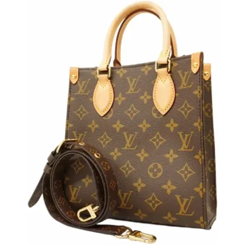 Pre-owned Tote Bags, female, , Size: ONE SIZE Pre-owned Canvas handbags - Louis Vuitton Vintage - Modalova