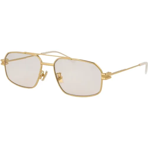 Stylish Sunglasses Bv1128S , male, Sizes: 58 MM - Bottega Veneta - Modalova