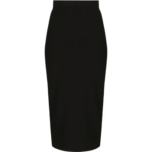 Elegant Pencil Skirts , female, Sizes: S - Dolce & Gabbana - Modalova