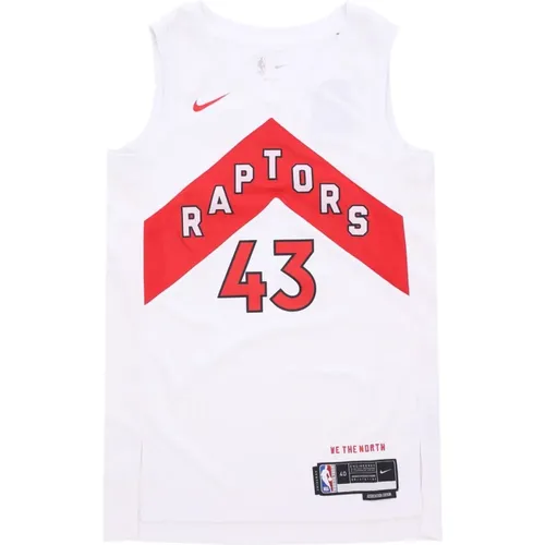 Sportswear, male, , Size: XS Basketball Tank Top Siakam Swingman Jersey - Nike - Modalova