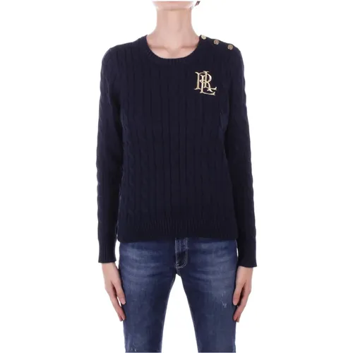 Blauer Logo Front Pullover - Ralph Lauren - Modalova