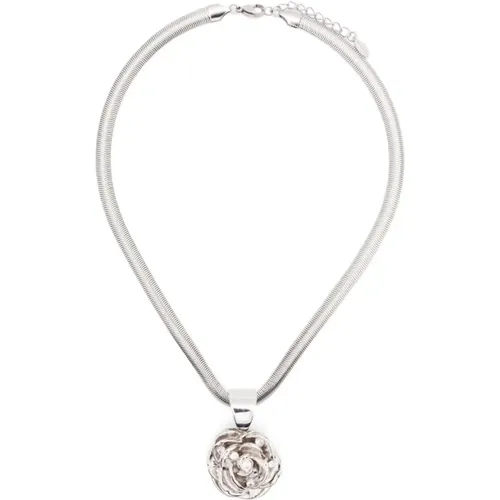 Necklaces, female, , Size: ONE SIZE Elegant Silver Necklace - Magda Butrym - Modalova