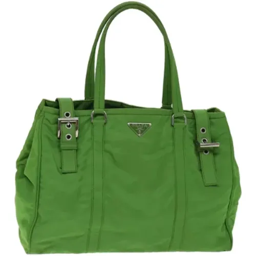 Pre-owned Tote Bags, female, , Size: ONE SIZE Pre-owned Fabric prada-bags - Prada Vintage - Modalova