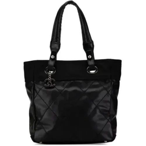 Pre-owned Tote Bags, female, , Size: ONE SIZE Pre-owned Canvas chanel-bags - Chanel Vintage - Modalova