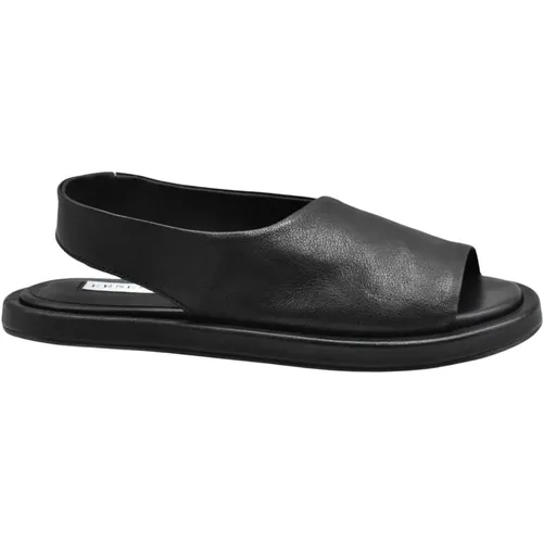 Schwarze flache Schuhe , Damen, Größe: 36 EU - Ernesto Dolani - Modalova