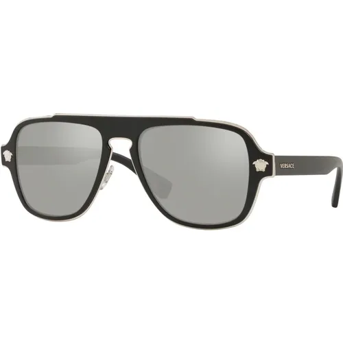 Sunglasses Medusa Charm VE 2199 , male, Sizes: 56 MM - Versace - Modalova