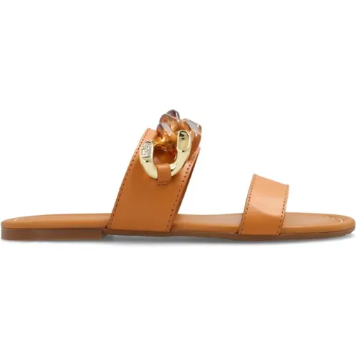 ‘Monyca’ leather slides , female, Sizes: 3 UK - See by Chloé - Modalova