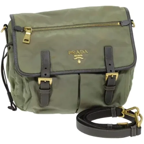 Pre-owned Cross Body Bags, female, , Size: ONE SIZE Pre-owned Nylon prada-bags - Prada Vintage - Modalova