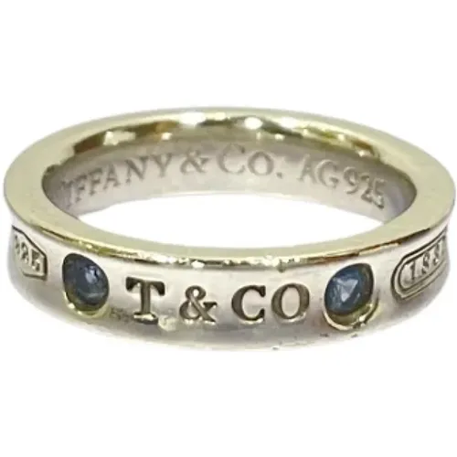 Pre-owned Jewellery, female, , Size: ONE SIZE Pre-owned Silver rings - Tiffany & Co. Pre-owned - Modalova