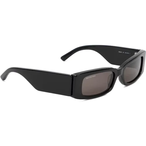Schwarze quadratische Sonnenbrille Damen Accessoires - Balenciaga - Modalova