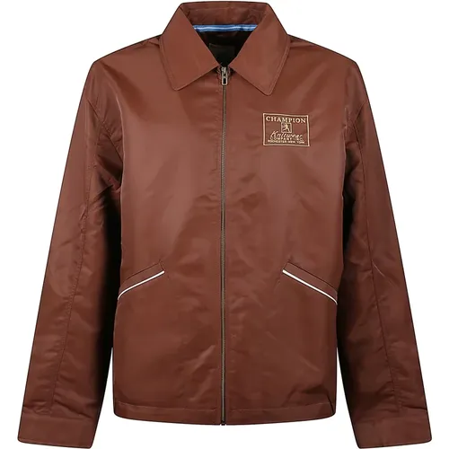 Light Jackets, male, , Size: M Logo Jacket - Champion - Modalova