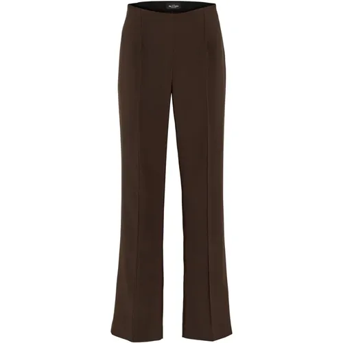 Wide Leg Pants , female, Sizes: 2XS, XS, L - Sand - Modalova