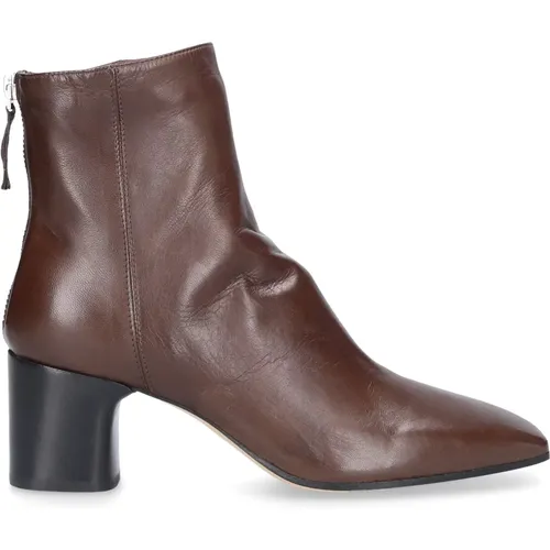 Elevate Your Style with Heeled Boots , female, Sizes: 7 UK - Pomme D'or - Modalova