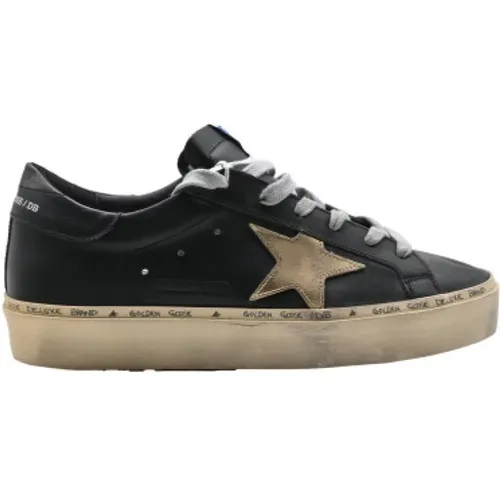 And Gold Hi-Star Sneakers , female, Sizes: 6 UK - Golden Goose - Modalova