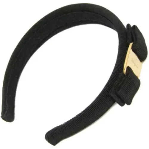 Pre-owned Accessories, female, , Size: ONE SIZE Pre-owned Fabric hair-accessories - Salvatore Ferragamo Pre-owned - Modalova